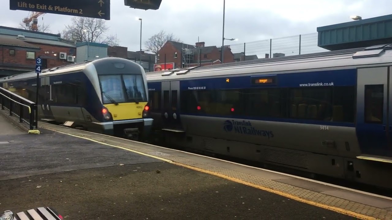 Trains at Botanic November 4th 2022