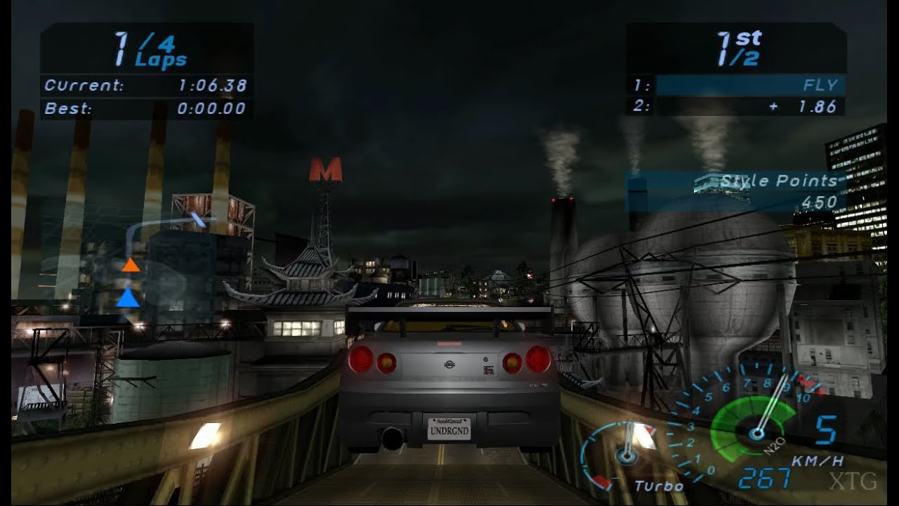 Need for Speed Underground Last Race PS2 Gameplay HD