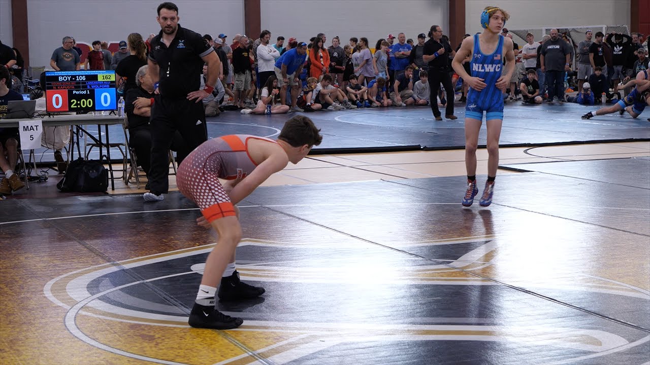 Nico Kapusta of Young Guns WC [R] v. Samuel Wolford of Lancaster Alliance Wrestling [B] (106)