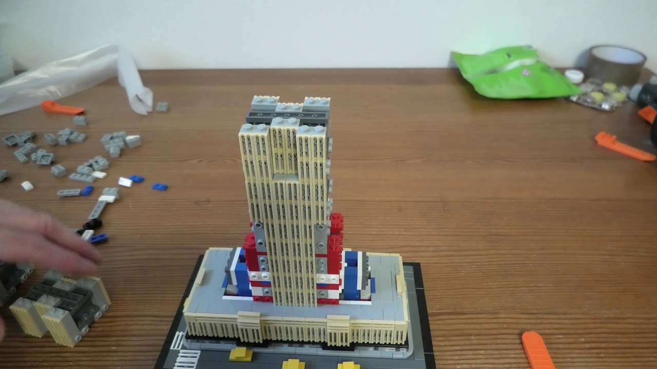 Building Lego Architecture Empire State Building SET 21046 PART 3 4K