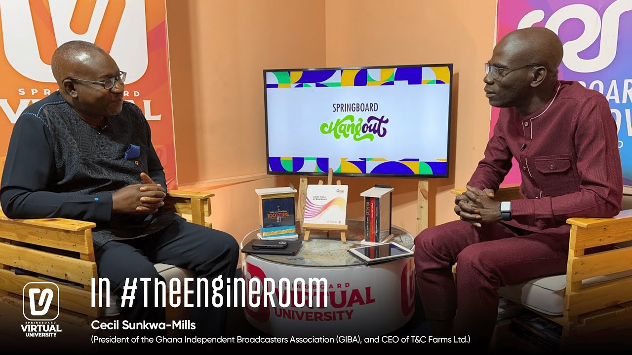From banker to cable TV CEO to farmer, the intriguing story of Cecil Sunkwa-Mills on Springboard