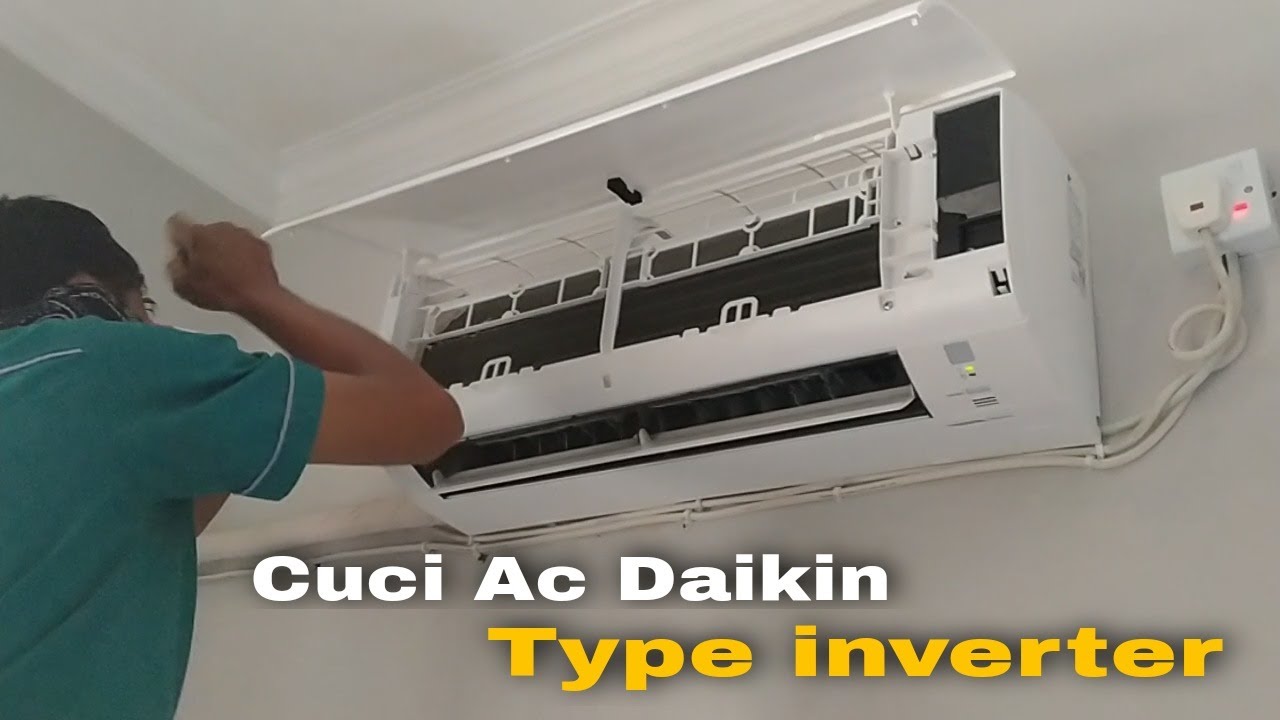 Cuci Ac Daikin inverter Dan Buka Cover|Service Ac Bekasi