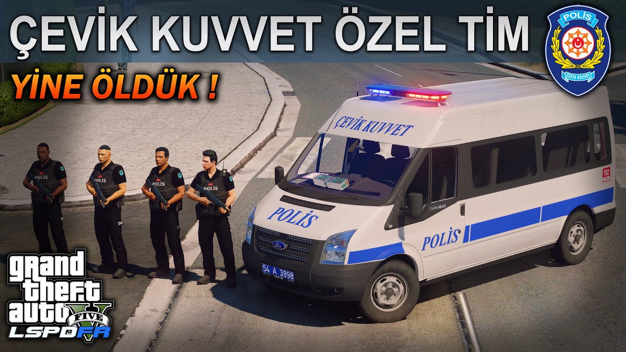 HAVALİMANI ZIVANADAN ÇIKMIŞ ! | ÇEVİK KUVVET ÖZEL TİM | GTA 5 LSPDFR