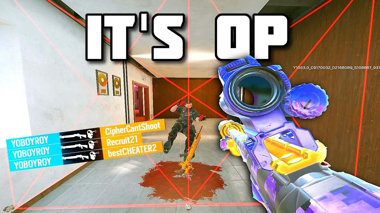 THE MOST BROKEN GUN in SIEGE X