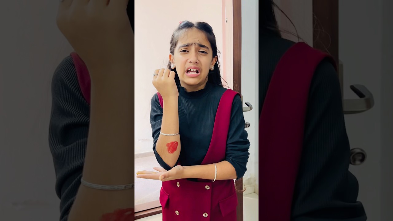 Samayra ke chot kaise lag gyi 💔😰 #shorts #samayranarula #siblings
