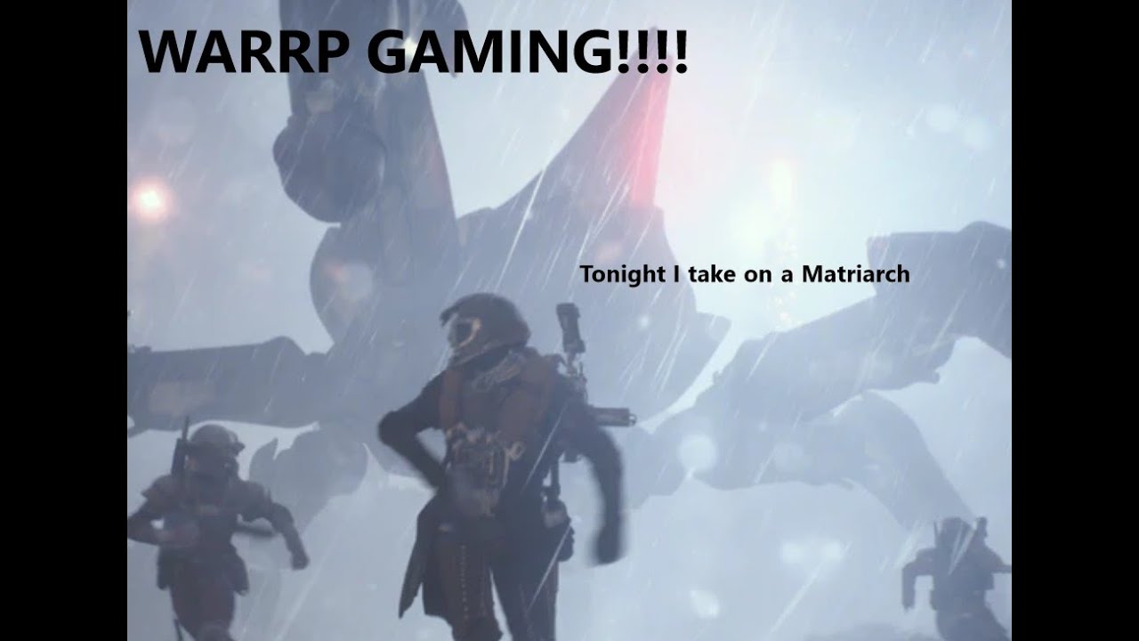 Tonight i take on the dreaded matriarch!!!  Come and see how this misguided idea pans out!