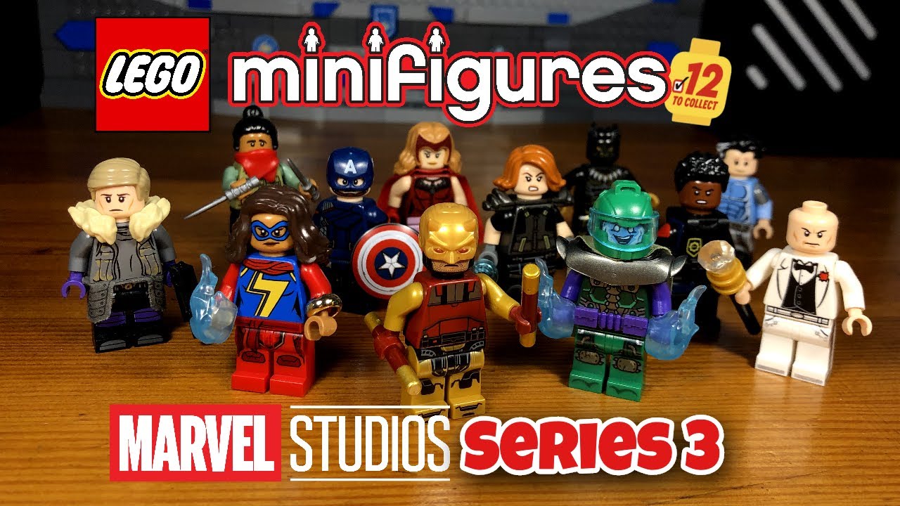 Lego Marvel Studios Minifigures Series 3 Concept Customs