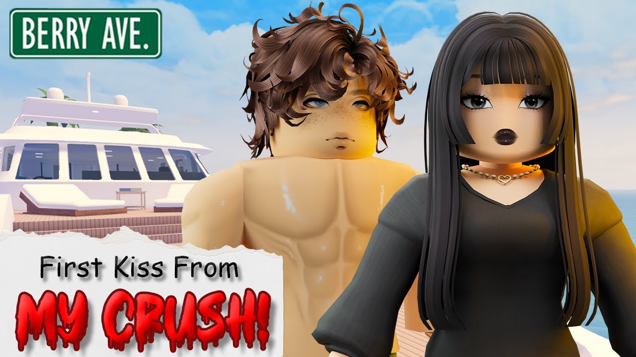 My FIRST KISS With MY CRUSH GONE WRONG | DATING A KILLER 🍓😨 | Berry Avenue Horror Story