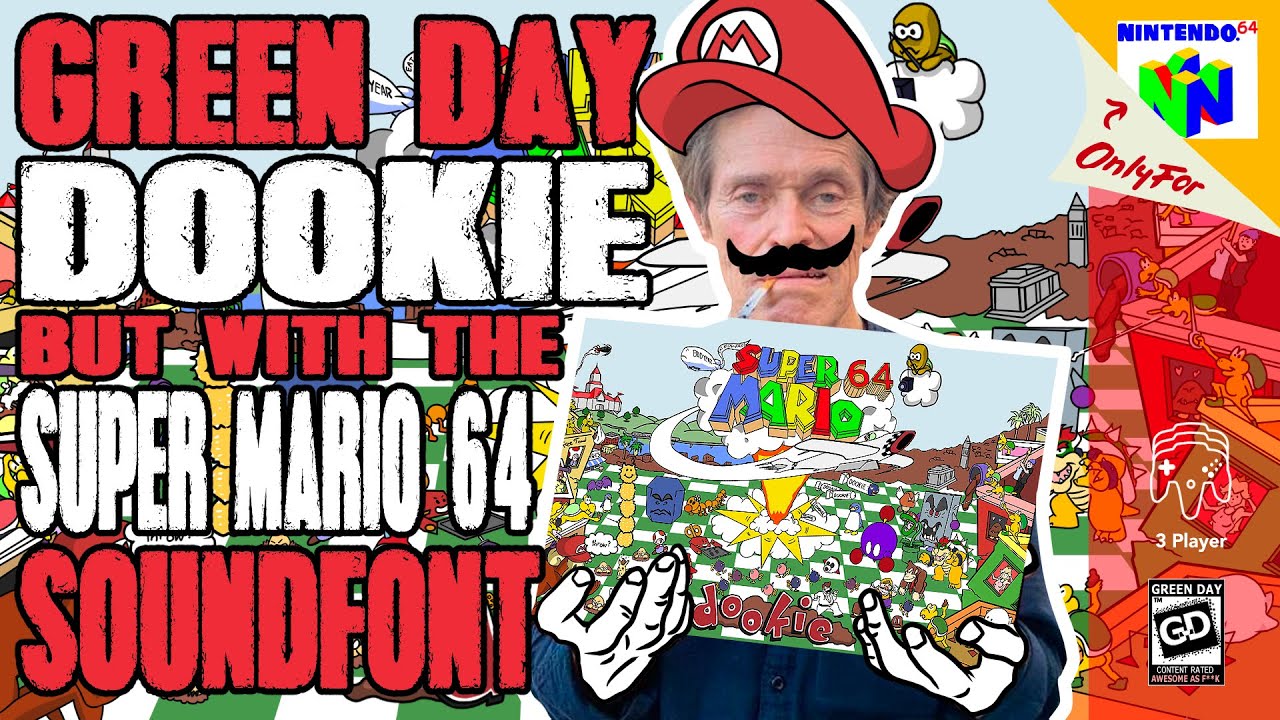 Green Day - Dookie (Full Album) but with the Super Mario 64 Soundfont