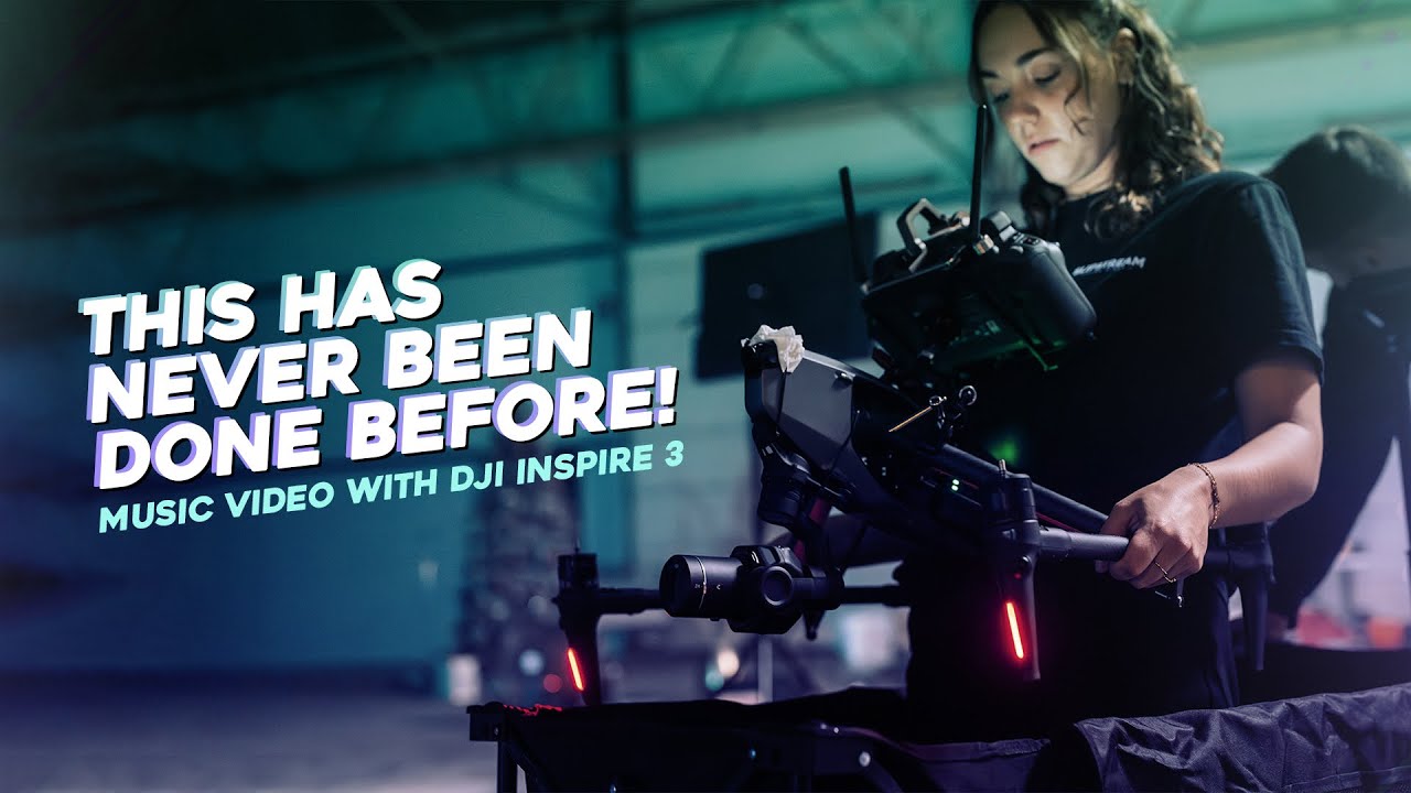 We shot a story-based music video on a drone | DJI Inspire 3