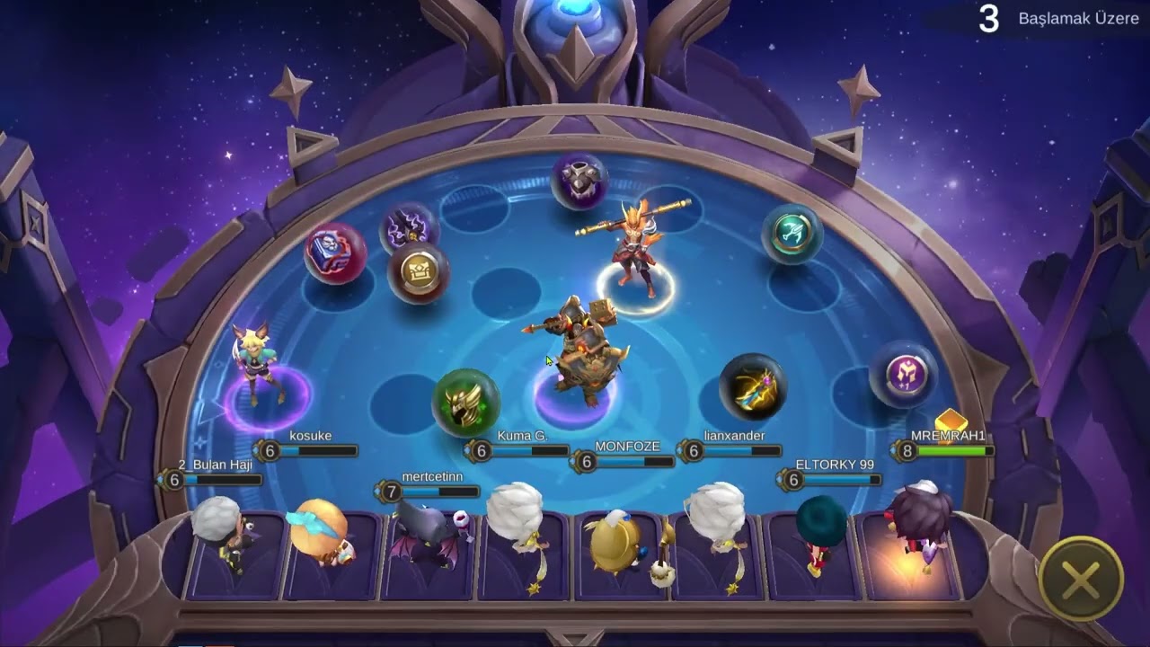 BEN MASAYI KIRAYIM SİZ DÜNYAYI ALEVE VERİN 😡'' VALE 2 ''  ( MOBİLE LEGENDS BANG BANG : MAGİC CHESS )