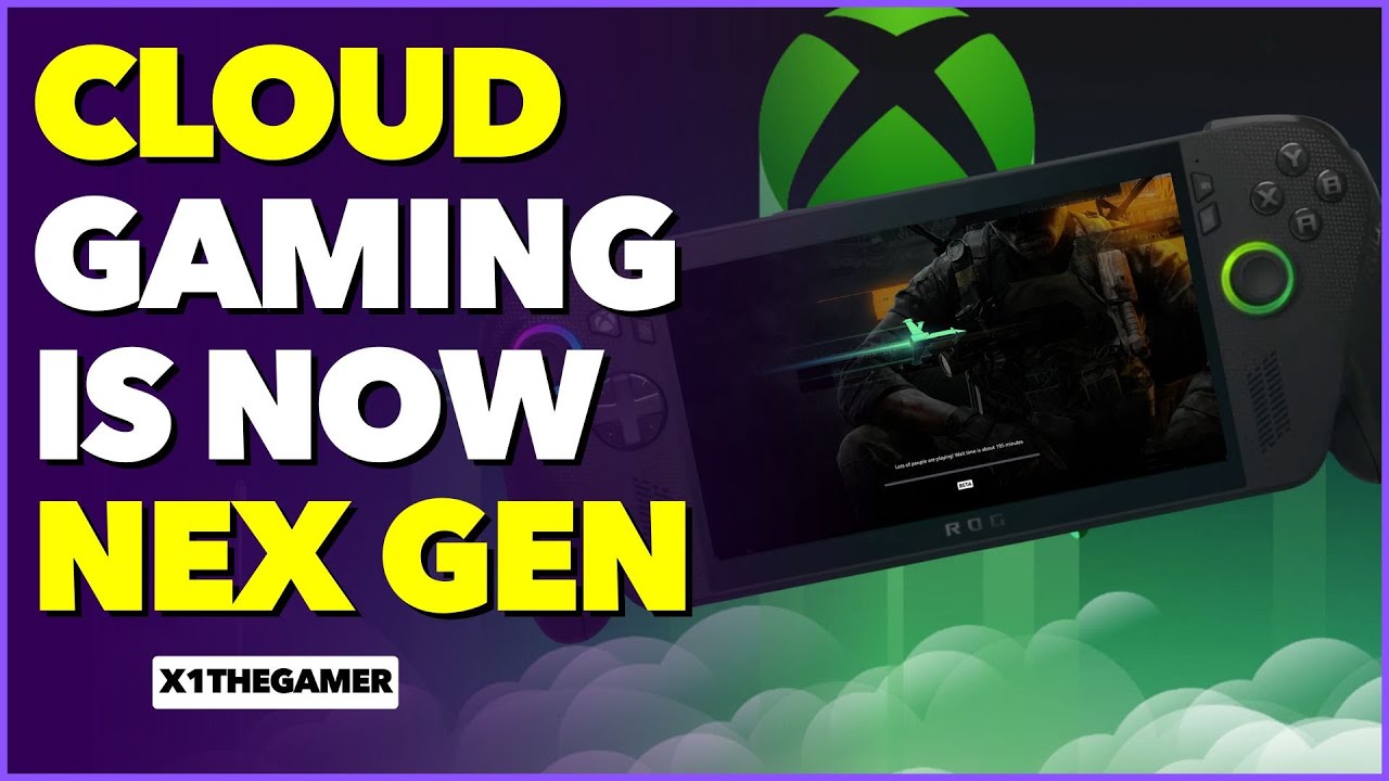Xbox Cloud Gaming MASSIVE Upgrade Makes It Feel Next Gen: Huge News for ROG Ally & Handheld Players.