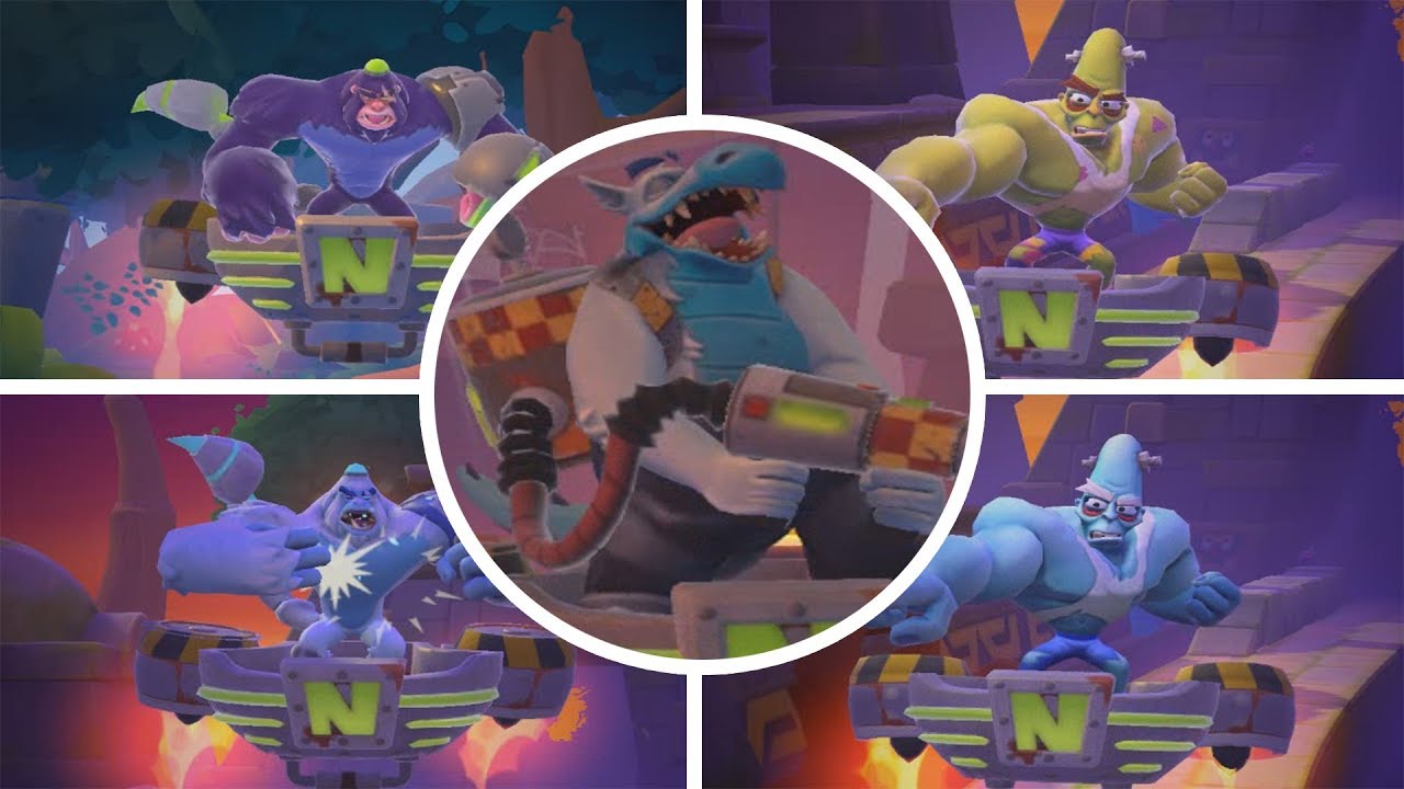 Crash Bandicoot Mobile - All Bosses