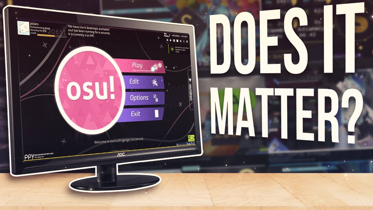 ДЕЙСТВИТЕЛЬНО ли важна частота обновления? | osu!