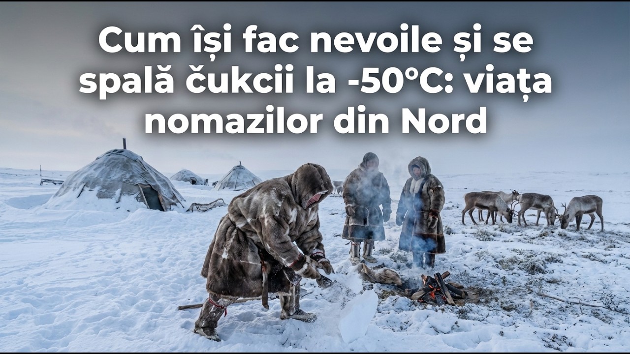 Cum merg ciukcii la toaletă și se spală la −50°C 🌛Prelegere pentru somn