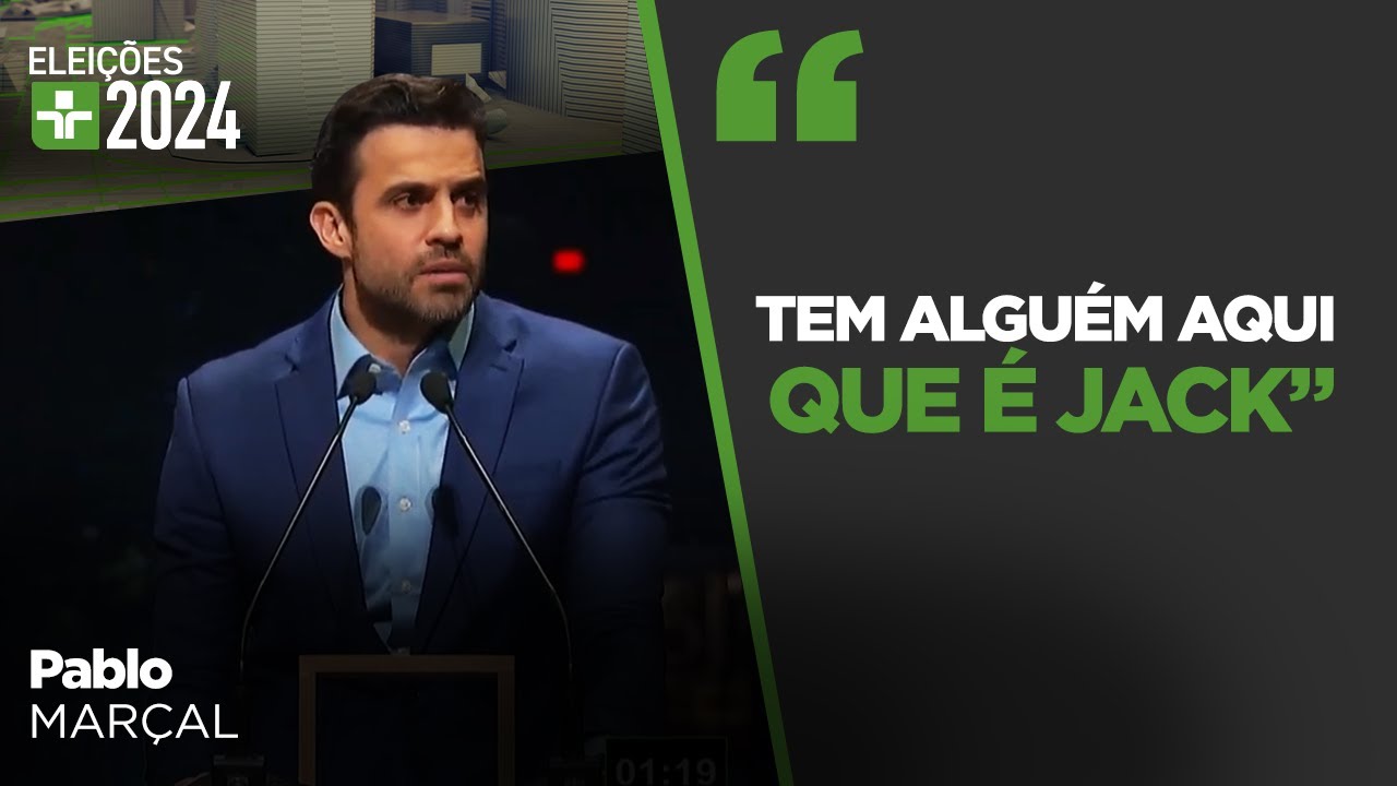 Jos&eacute; Datena e Pablo Mar&ccedil;al trocam acusa&ccedil;&otilde;es durante debate &agrave; Prefeitura de SP na TV Cultura