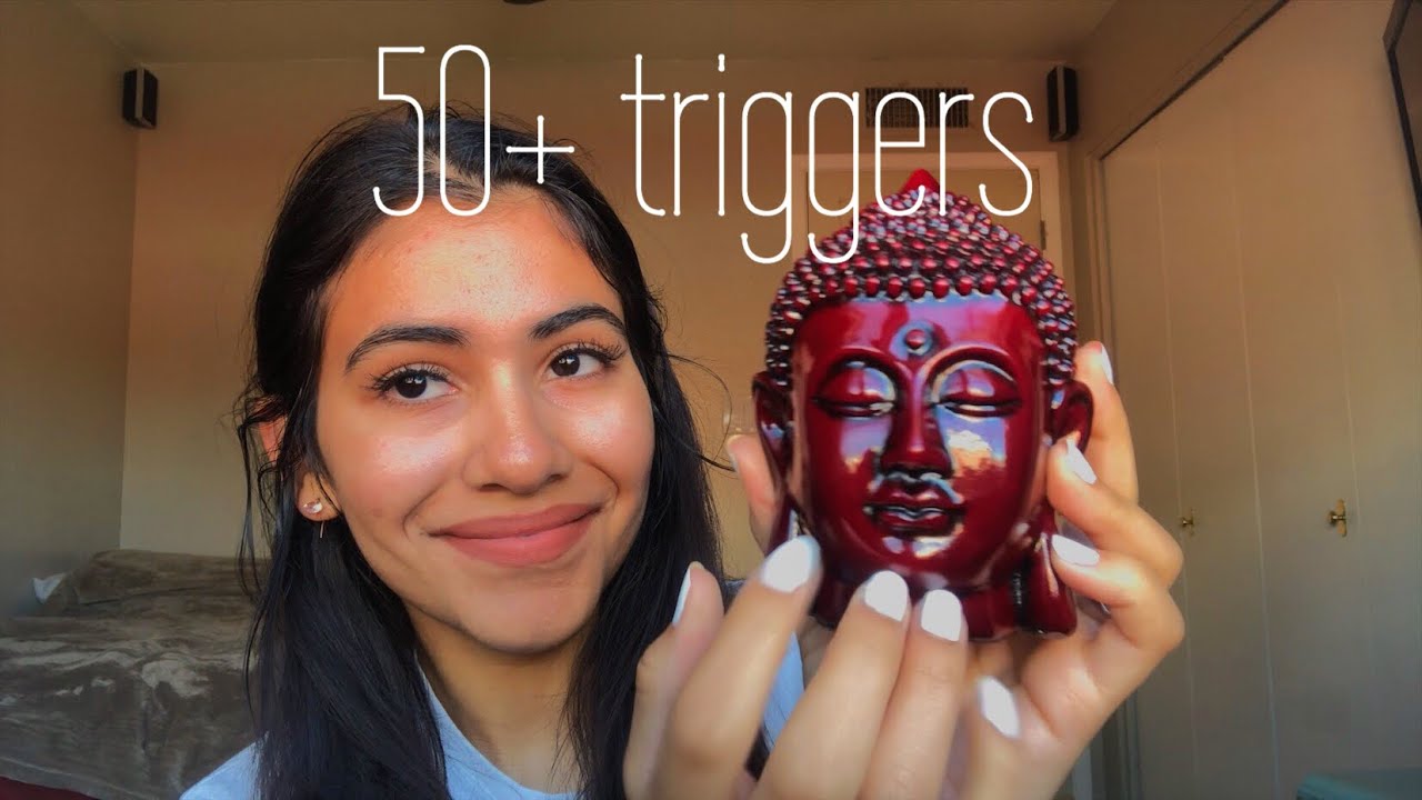50+ Triggers in 5 MIN ASMR | Fast tapping | Scratching | Crinkles
