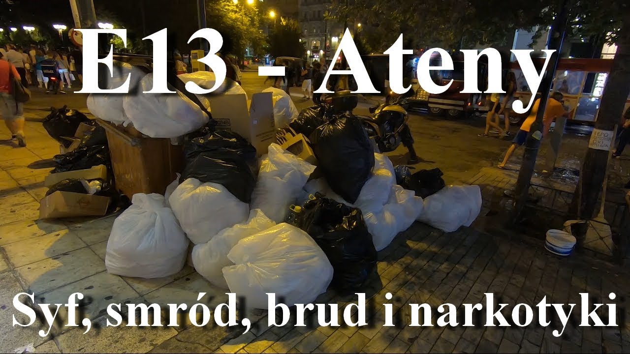 Ateny - miasto żebrzących narkomanów - Podróże od kuchni #13