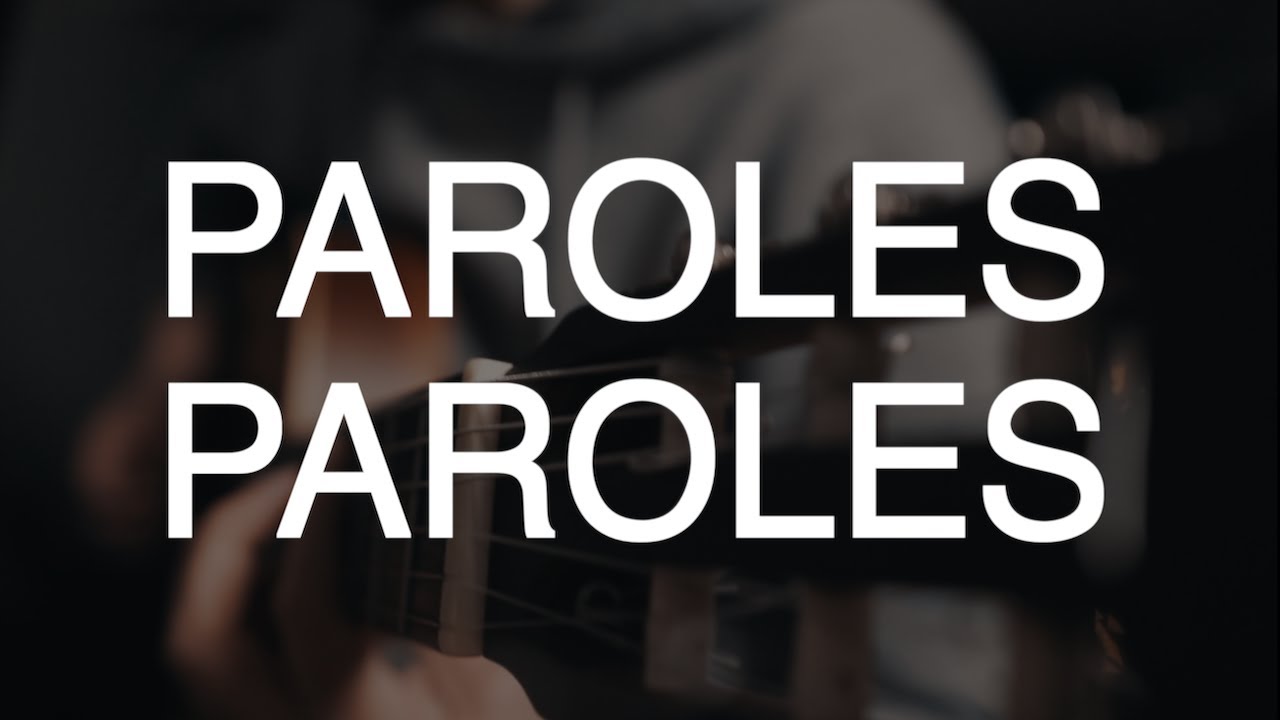 TUTO GUITARE : Paroles, paroles - Dalida