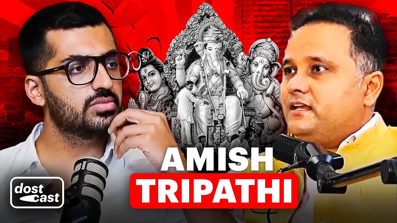 Amish Tripathi on Hindu Temples, Idol Worship, And India's Civilisational Past | Dostcast