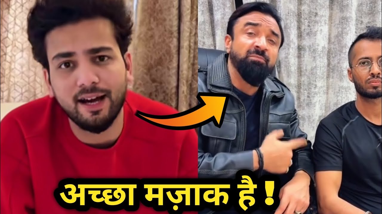 Elvish Yadav One Reply Destroy his Fake Illogical allegation ! 