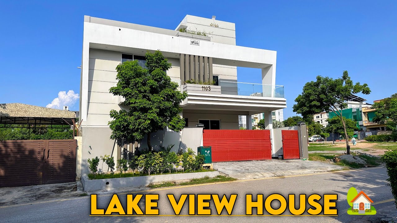 14 Marla (Lake View House 🏡) For Sale in Sector F-17 Islamabad