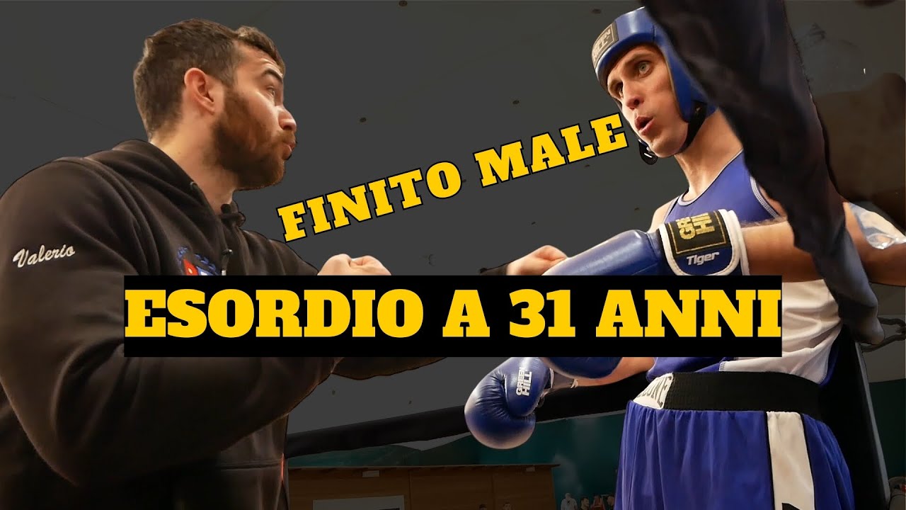Esordio di Nicolas nel pugilato a 31 anni - FINITO MALE