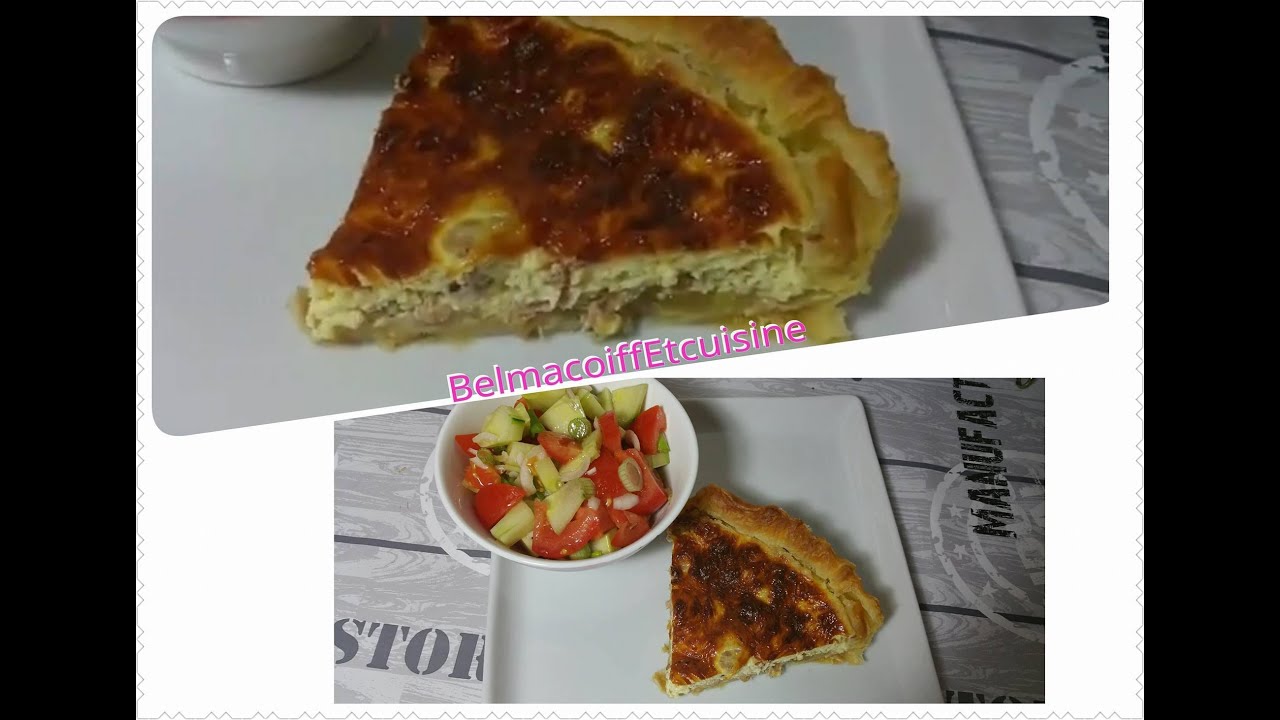 Recette de quiche thon, oignon, courgette trop facile!! Ramadan 2016