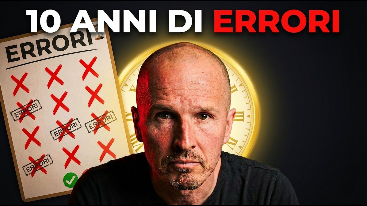 10 minuti che ti risparmiamo 10 anni di errori (che ho fatto...)