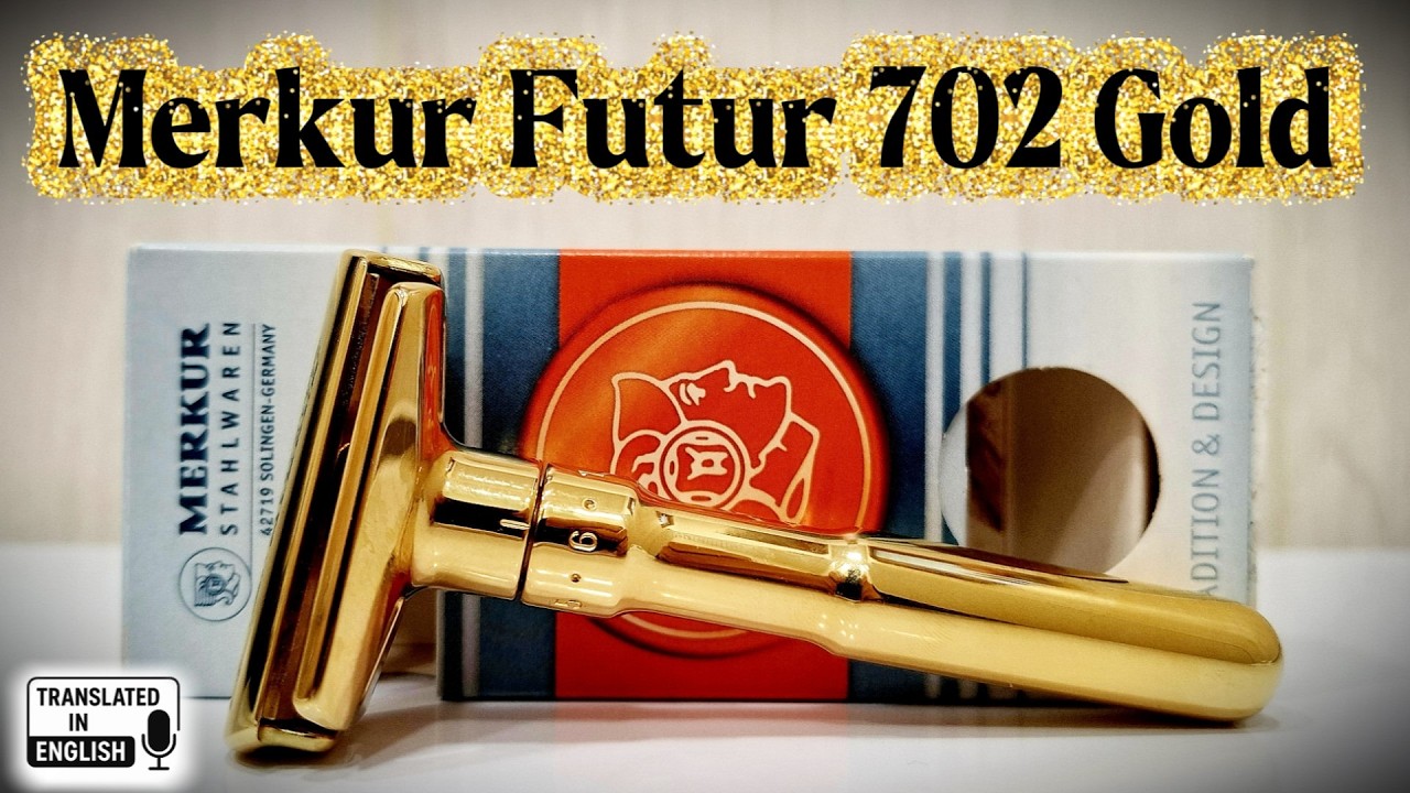 [#97] 👑🎇Golden Shave!!!🎇👑💈🤜🤛💈Merkur Futur 702 Gold