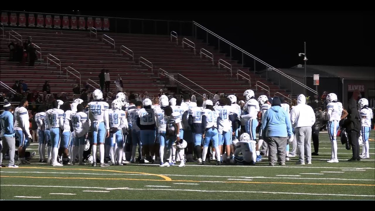 Belleville East Lancers vs Maine South Hawks IHSA Class 8A Football Playoffs Round 2 Highlights