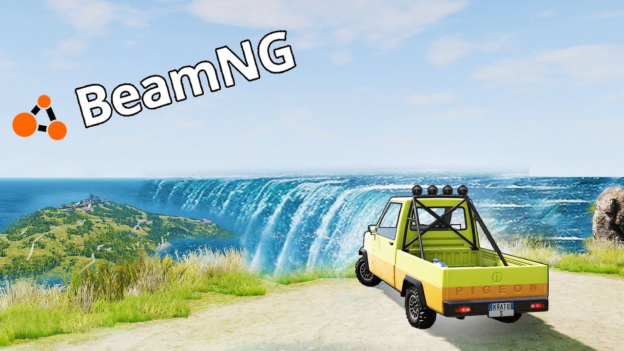 ЧЕМ ВЫШЕ МЫ ПОДНИМАЕМСЯ ТЕМ БЫСТРЕЕ ПРИБЫВАЕТ ВОДА - ЦУНАМИ В BEAM NG DRIVE!