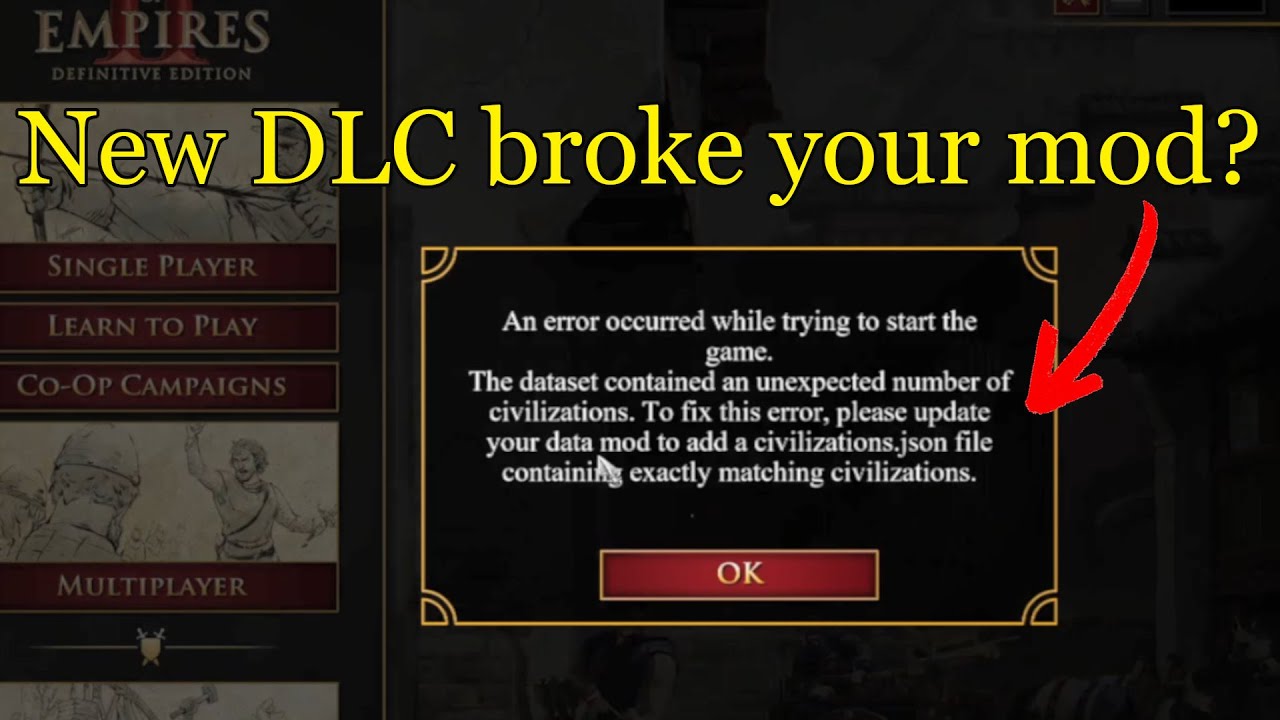 Two ways to fix your broken mods after the new DLC