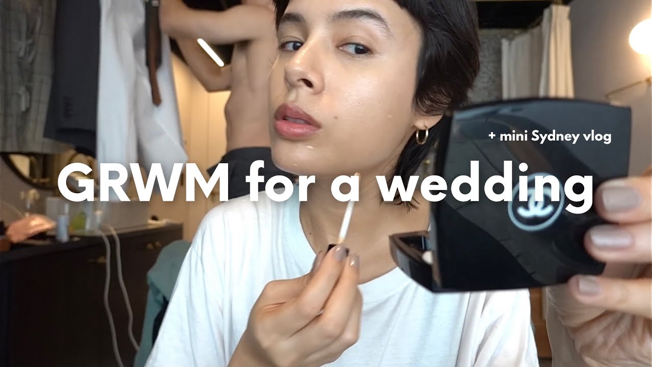 【GRWM】友達の結婚式編、シドニーのオススメホテル、カフェ、レストラン
