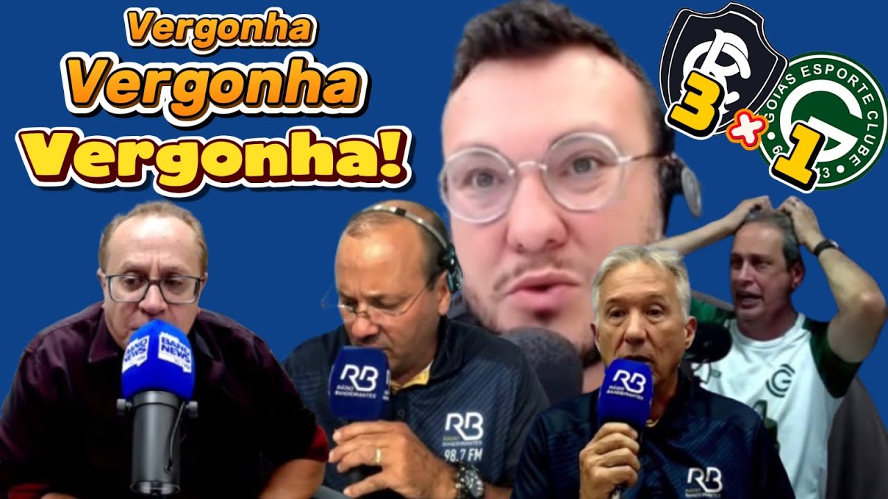 TRISTE! Reagindo as NARRAÇÕES GOIANAS! Remo 3 x 1 Goiás 