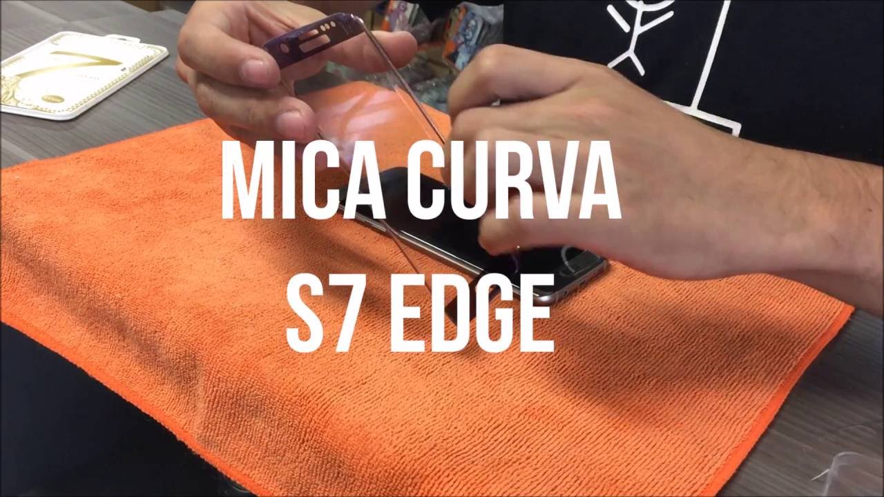 Como instalar una mica curva de S7 Edge - Jyx Accesorios
