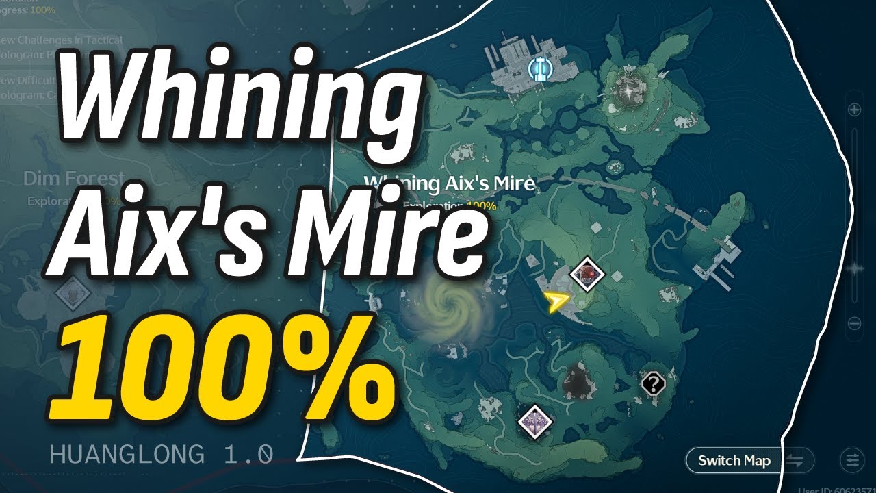 Whining Aix's Mire 100% exploration guide