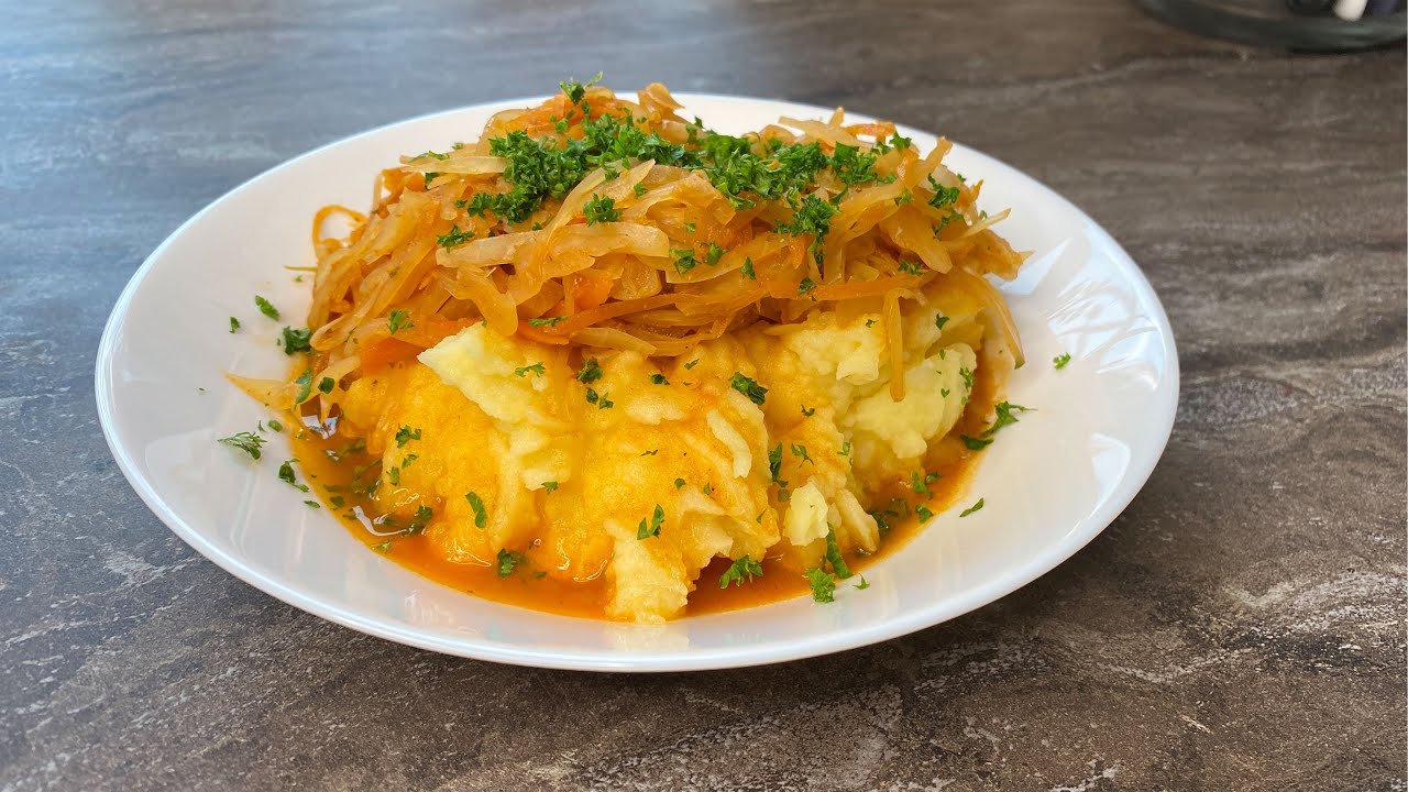 Rezept Gedämpfter Kohl mit Kartoffelbrei