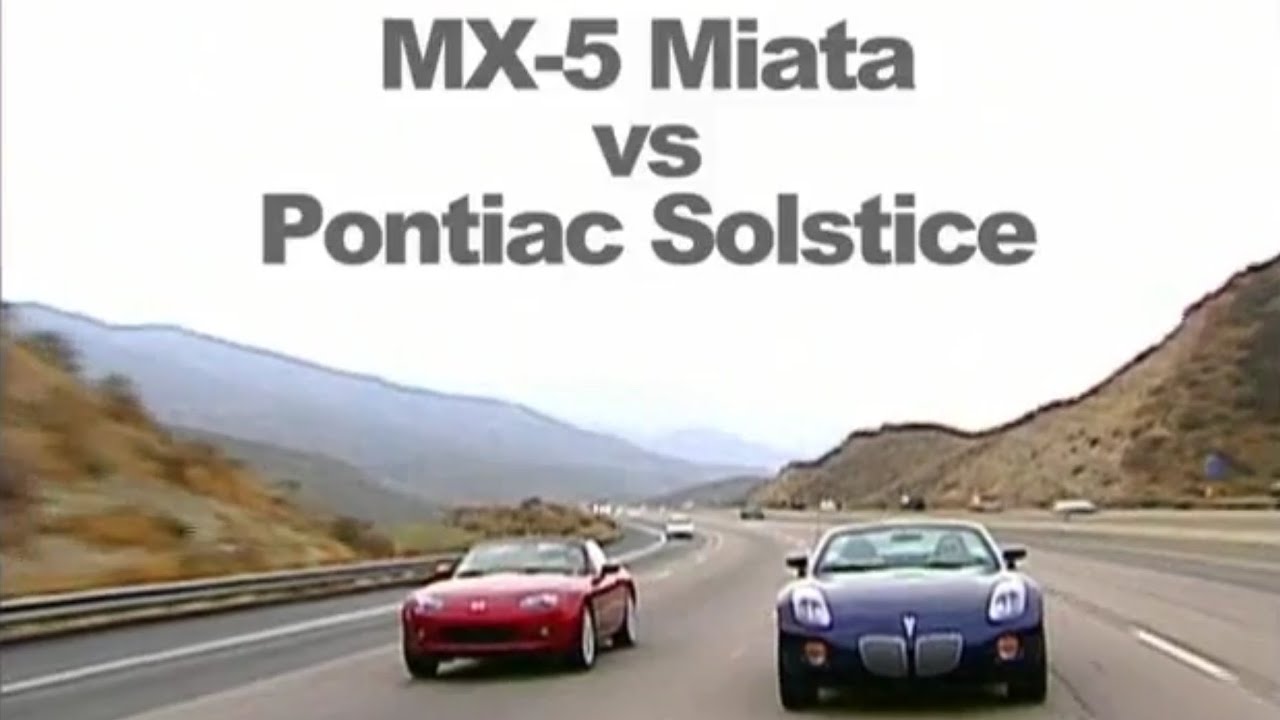 BEST MOTORING [ITA] - MAZDA MX-5 vs PONTIAC SOLSTICE FR