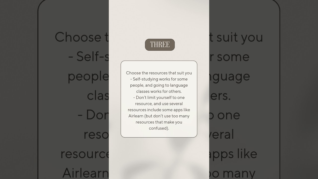 Overcoming language anxiety. #LanguageJourney #Airlearn