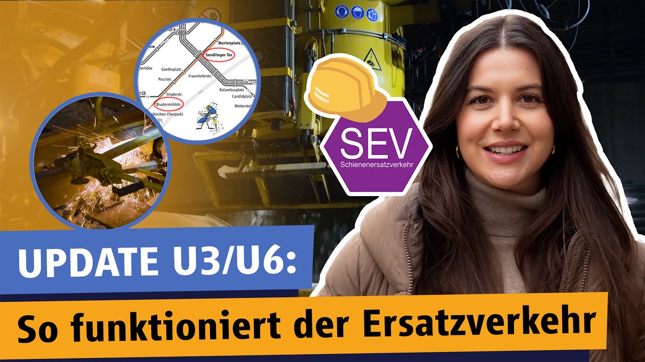 🚧👷Achtung Baustelle! Das müsst ihr zur Sperrung der U3/U6 wissen #münchen #baustelle #underground