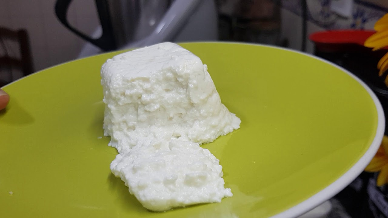Queijo fresco na Bimby sem leite em pó