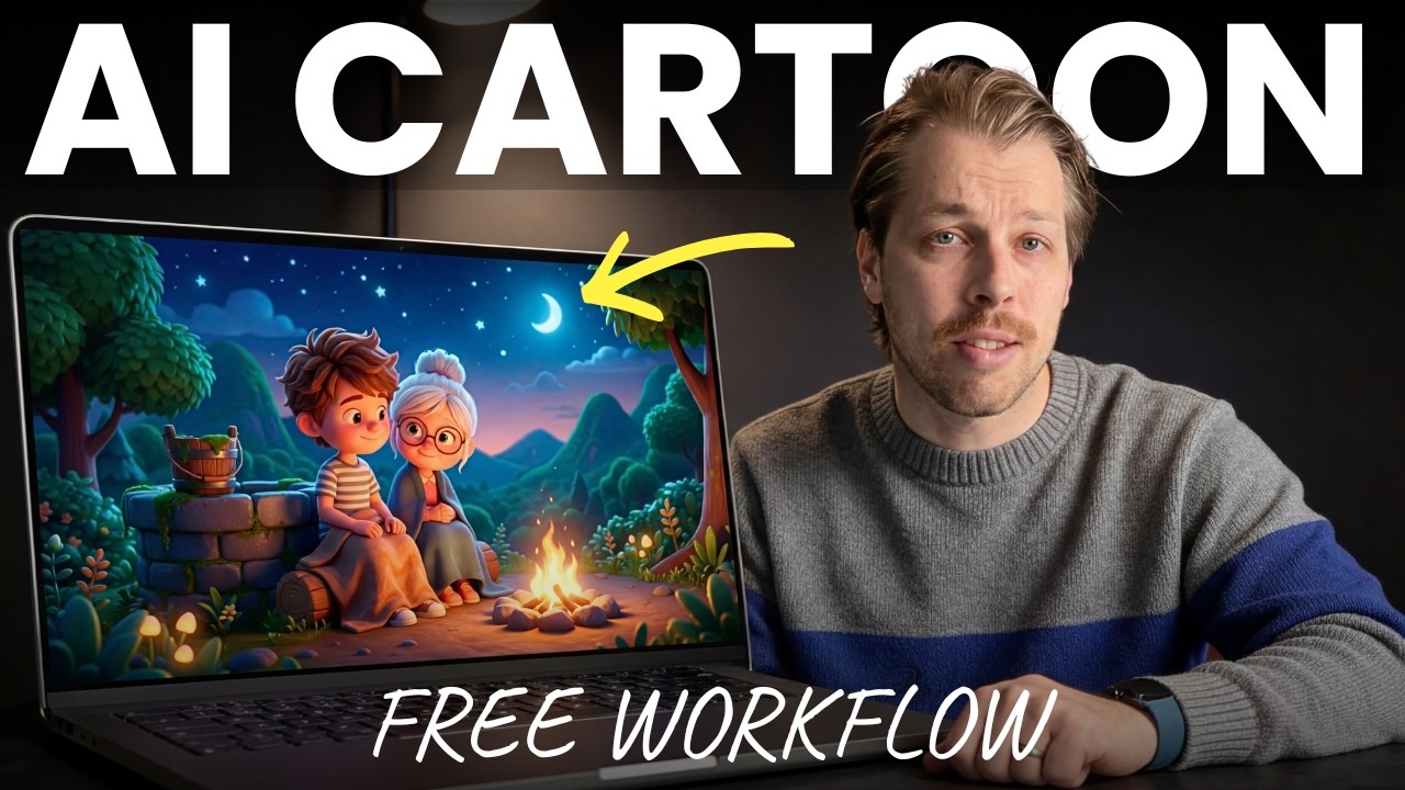 How to Make Cartoon Videos with AI (Weavy AI Tutorial)