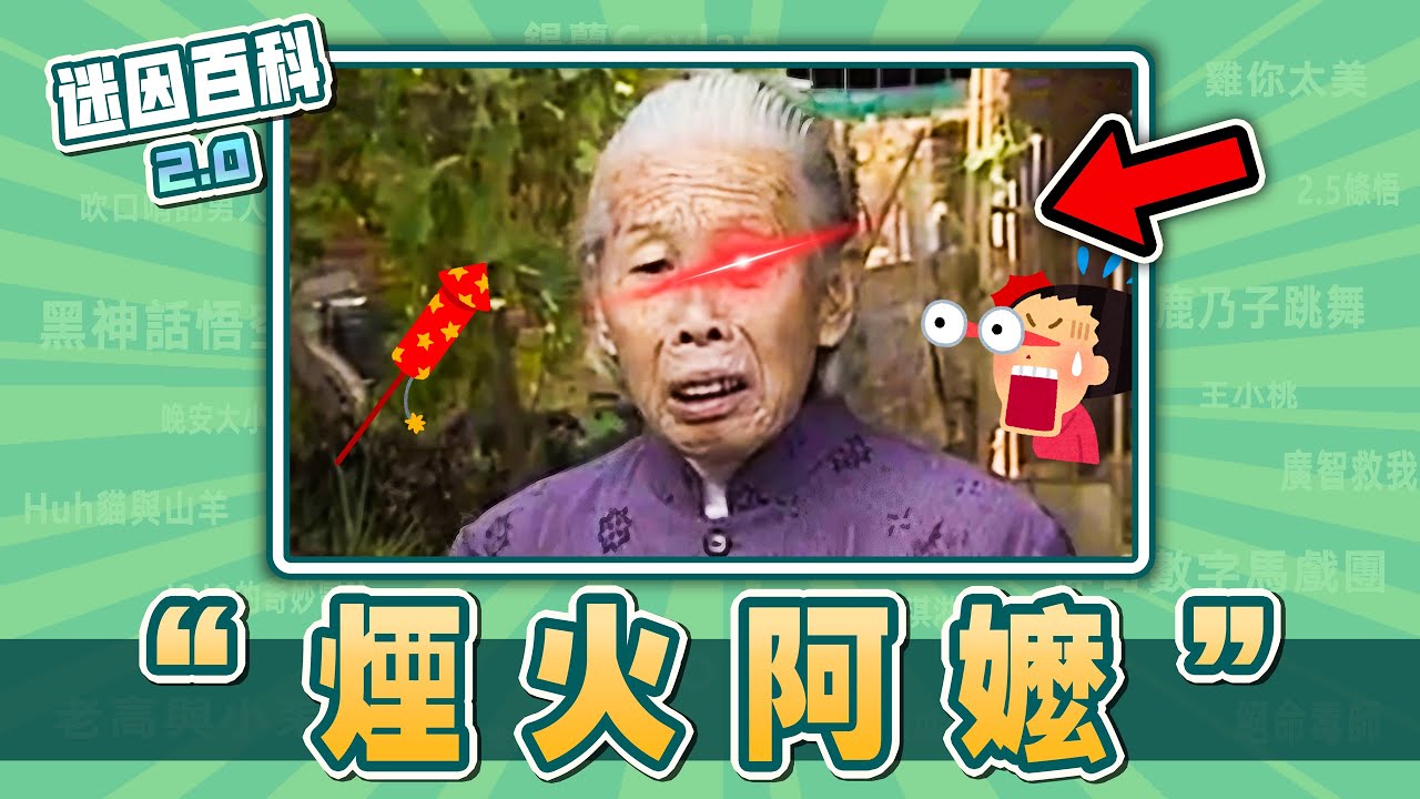 配音最專業的一集⚡⚡⚡！&ldquo;煙火阿嬤&rdquo;是什麽迷因？【迷因百科】#煙火阿嬤 #專業配音員 #走近科學 #咻嘣 #外星人 #膽大黨 #鬼畜 #抽象 #meme #迷因