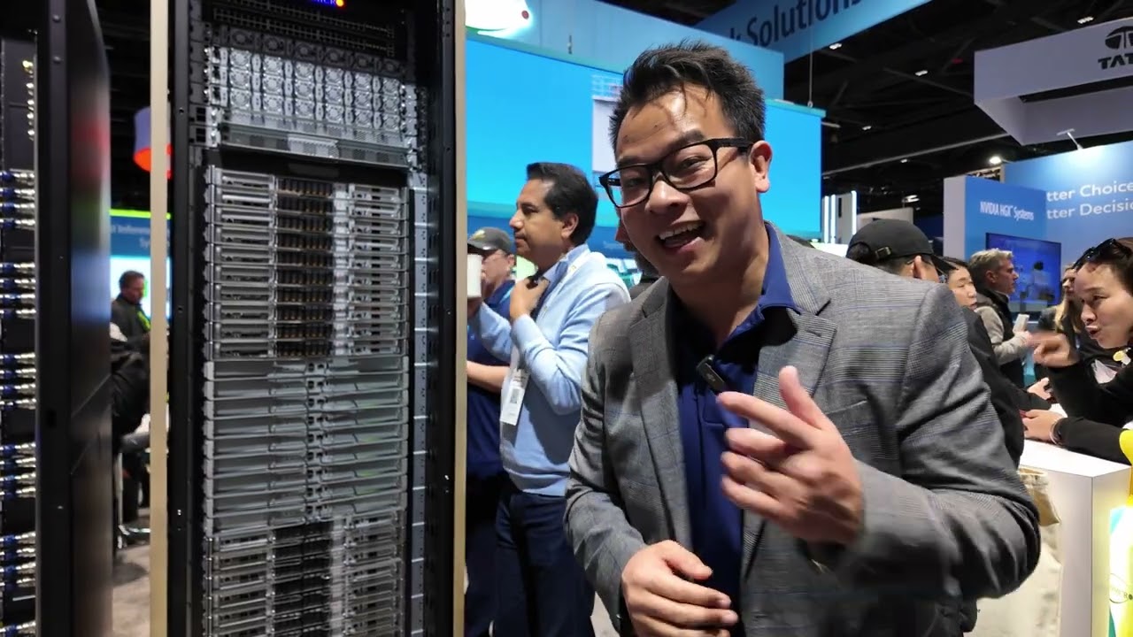 Supermicro Live на NVIDIA GTC25: NVIDIA GB300 NVL72