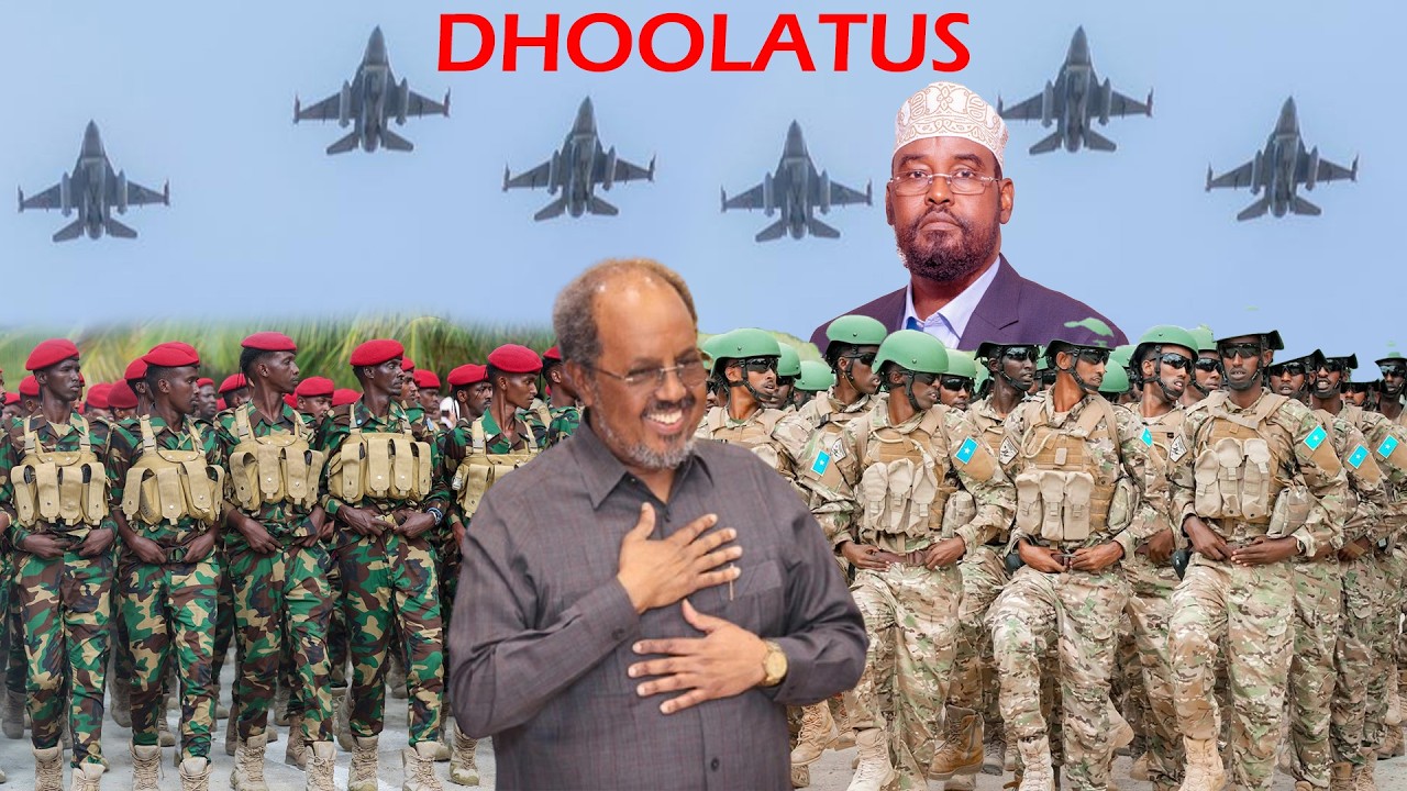 DEG DEG: Diyaarada F16 iyo Gaadiid dagaal Ciidankii Jubaland qaban lahaa oo maanta laso bandhigay