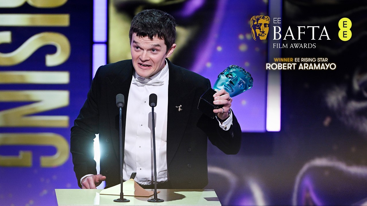 Robert Aramayo Wins the EE Rising Star Award | EE BAFTA Film Awards 2026
