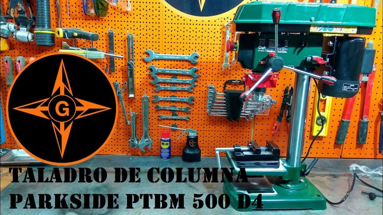TALADRO DE COLUMNA PARKSIDE PTBM 500 D4  de LIDL GINESSOT