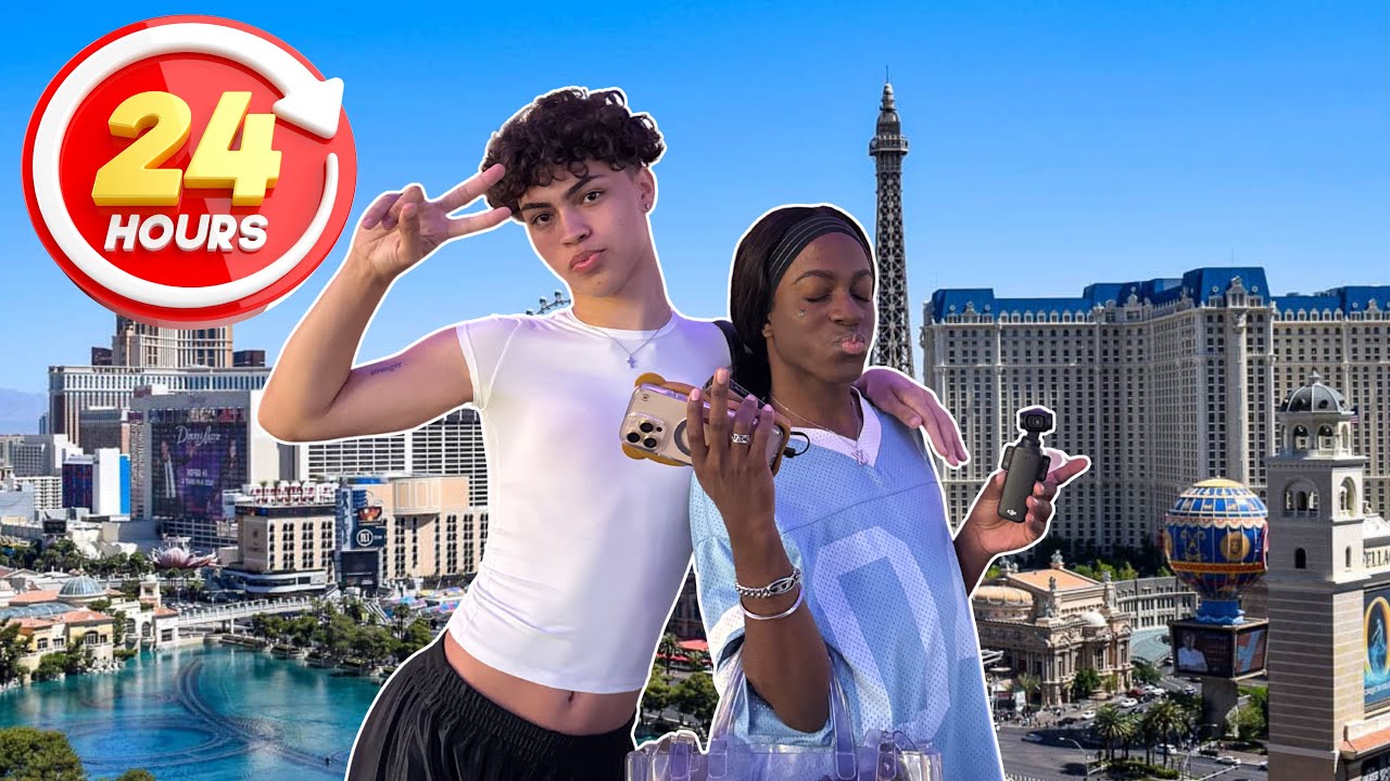 STUCK in LAS VEGAS for 24 HOURS!