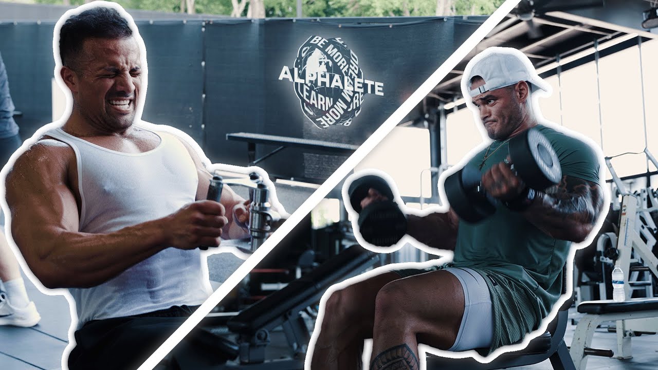 Christian Guzman BACK DAY with Jeremy Buendia | ALPHALAND Tour